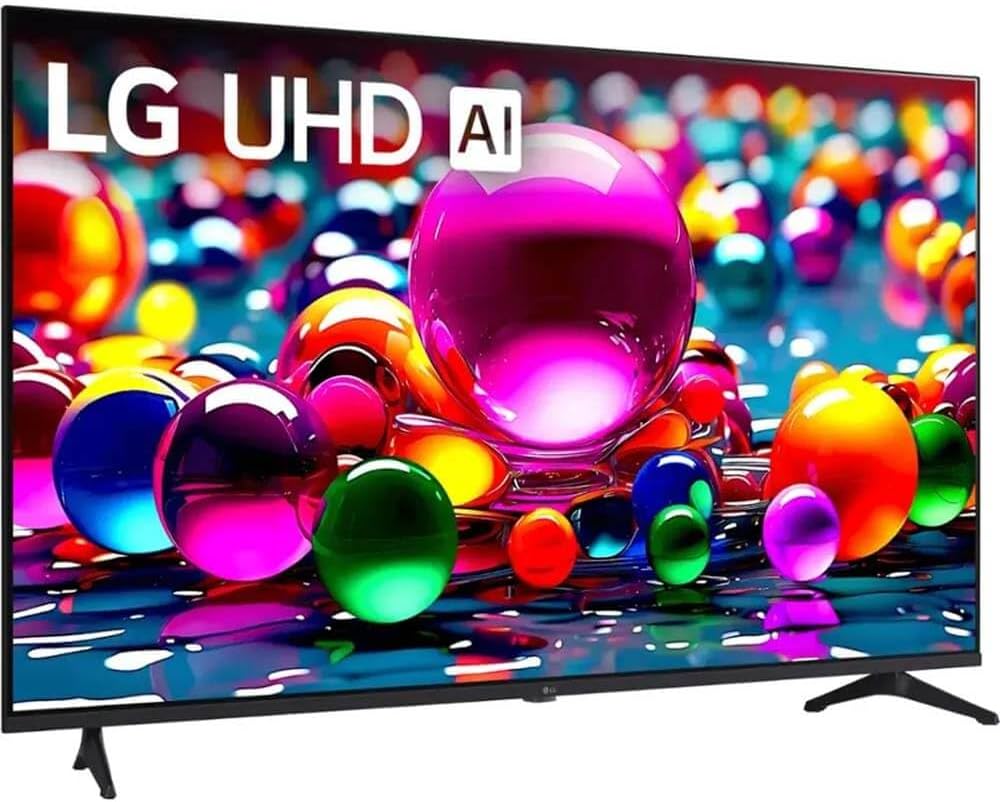 LG 80 Series 55' Alexa Built-in, 4K UHD Smart TV, 60Hz Refresh Rate, Filmmaker Mode, Game Optimizer (55UP8000, 2021)