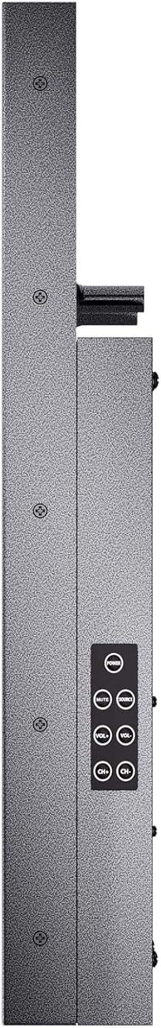 SYLVOX Outdoor TV, Smart QLED TV 43 inch, Weatherproof Outdoor TVs Support Google Assistant, 4K UHD, Wide Viewing Angle, IP56 Waterproof, 1000 Nits Partial Sun QLED Television(2026 Model)