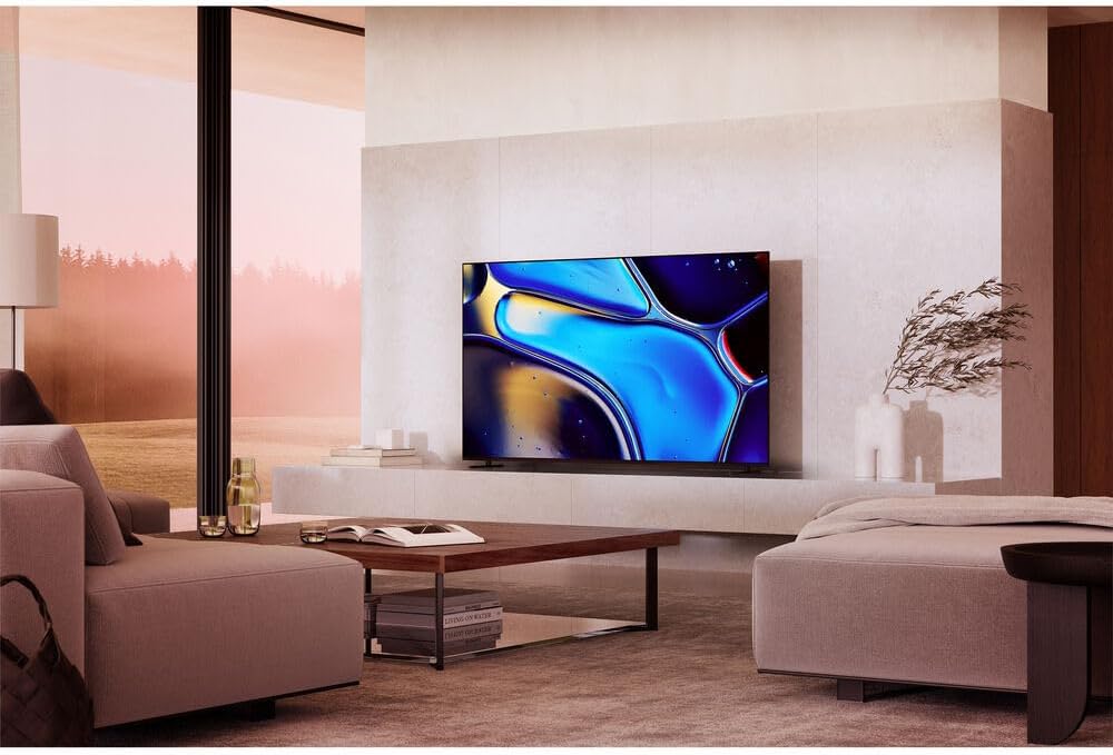Sony K77XR80 BRAVIA 8 77 inch 4K HDR Smart OLED TV 2024 Bundle with 2 YR CPS Enhanced Protection Pack