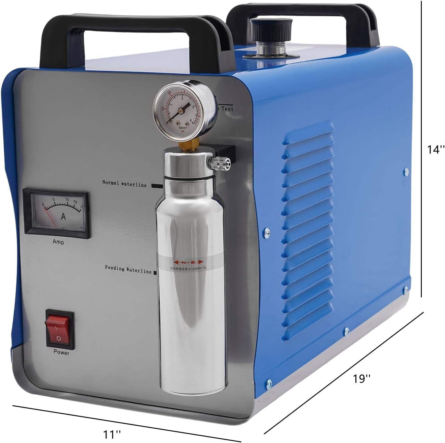 Oxygen Hydrogen Generator Water Welder 95L/H HHO Generator Gas Flame Welder Acrylic Flame Polisher Polishing Machine AC 110V 400W + Gas Torch