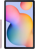 SAMSUNG Galaxy Tab S6 Lite 10.4' 64GB Android Tablet w/Long Lasting Battery, S Pen Included, Slim Metal Design, AKG Dual Speakers, US Version, Chiffon Rose (Renewed)