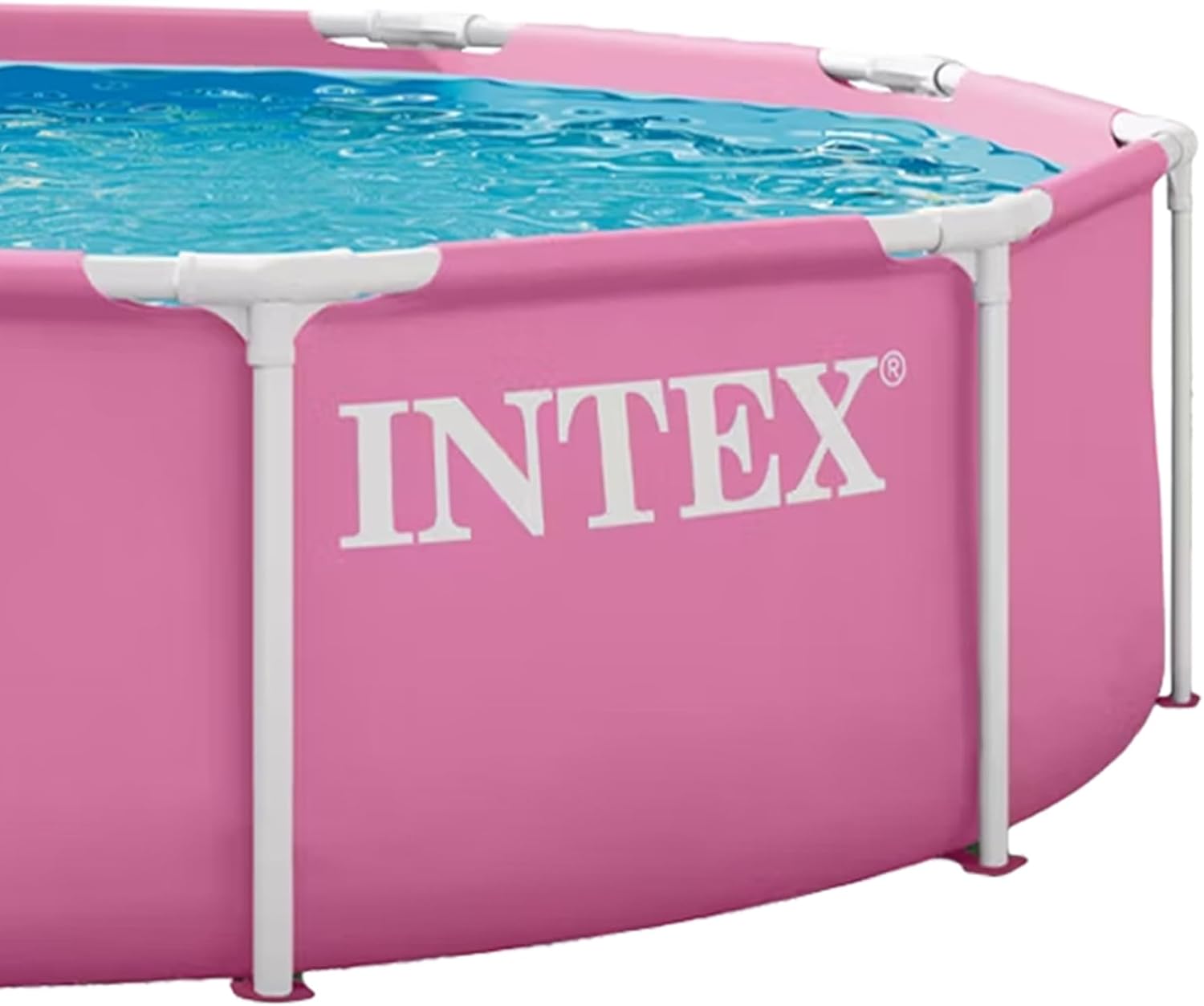 Intex 28295EP 10' x 30' Metal Frame Round Above Ground Swimming Pool - Pool Only