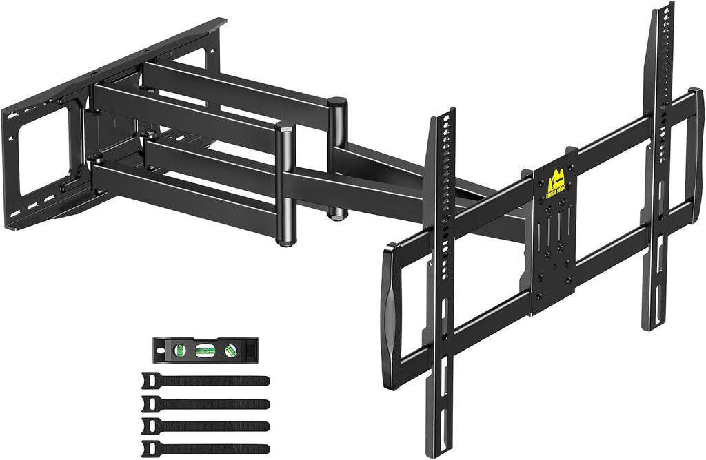 FORGING MOUNT Heavy Duty XXL Full Motion TV Wall Mount for 55-120 inch Extra Large TVs 98' 100',Holds 275 lbs, Max VESA 900x600, 42.9' Extension Long Arm TV Mount Swivel,Tilt,Preassembled,16-24' Studs