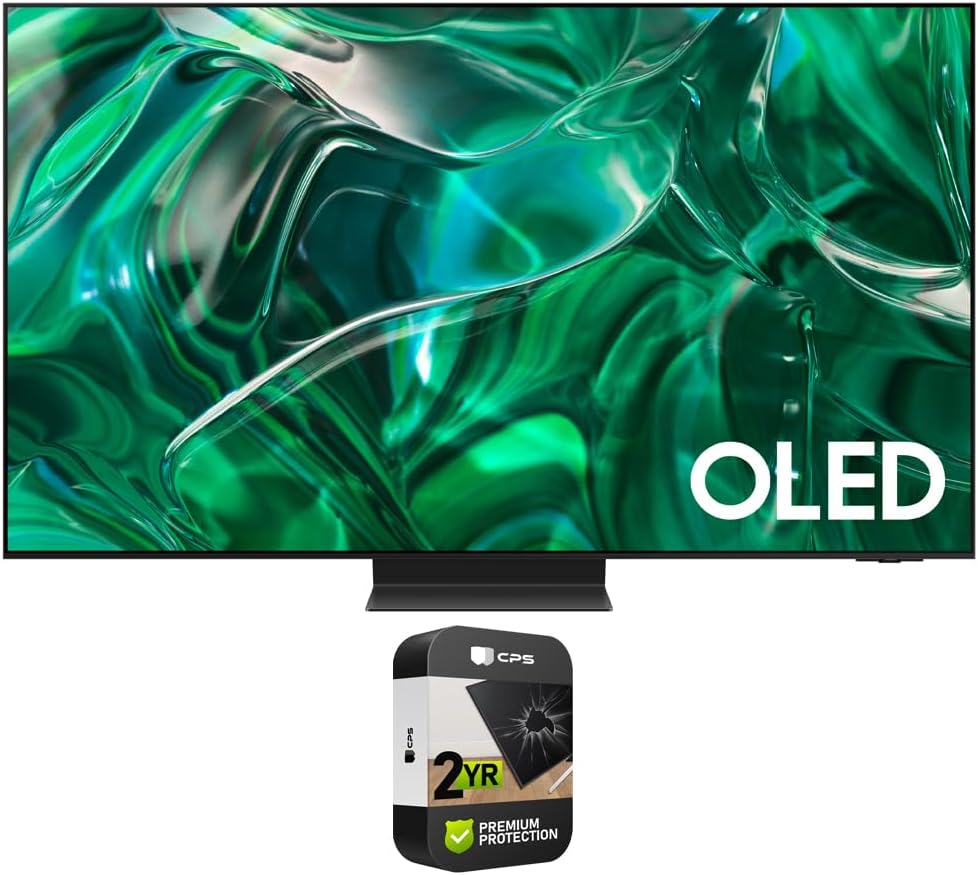 Samsung QN77S95CAFXZA S95C 77 inch HDR Quantum Dot OLED Smart TV 2023 (Renewed) 2 Year Warranty