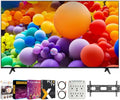 LG 55UT7570PUB 55-Inch UT75 Series LED Smart TV 4K (2024) Bundle with Deco Mount 37'-100' TV Wall Mount + Tech Smart USA Premiere Movies Streaming +6-Outlet Surge Adapter & More