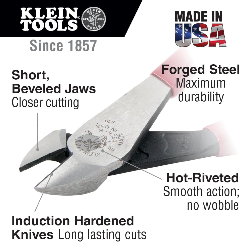 Klein Tools 80120 Backpack and Pliers Kit with Backpack, Long Nose, Diagonal Cut, and Side Cut Pliers, 4-Piece