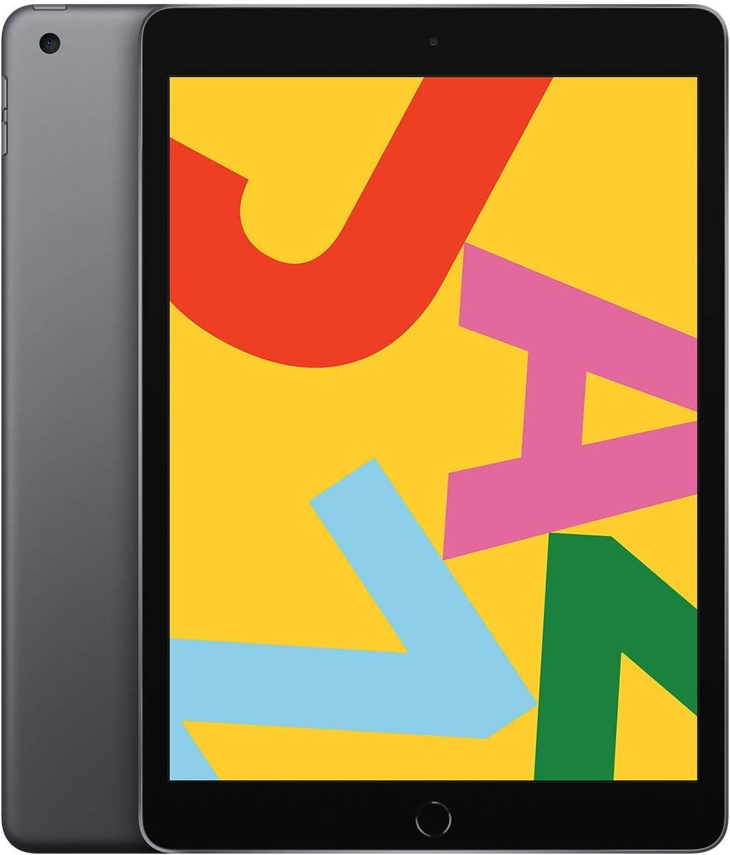 Apple 2019 iPad (10.2-inch, Wi-Fi, 128GB) - Space Gray (Renewed Premium)