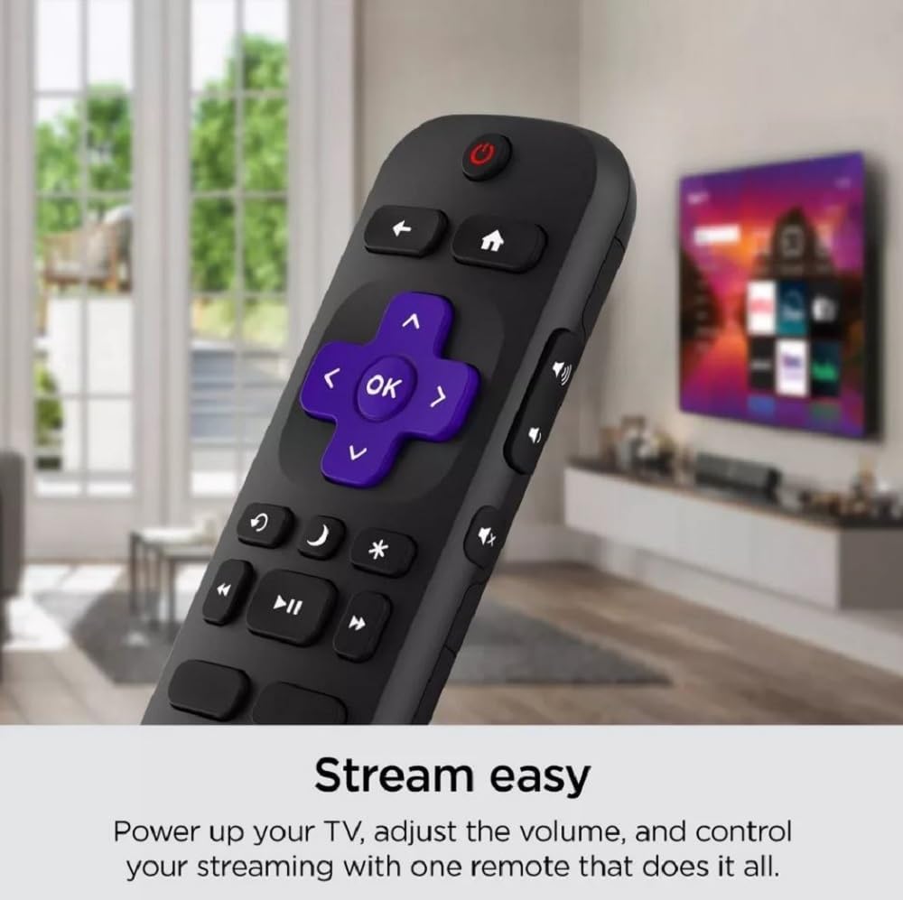 Roku 40' Select Series 1080p Full HD Smart TV TV Remote, Designed for Seamless Streaming, Wi-Fi, Color Enhancer - 40R3B4