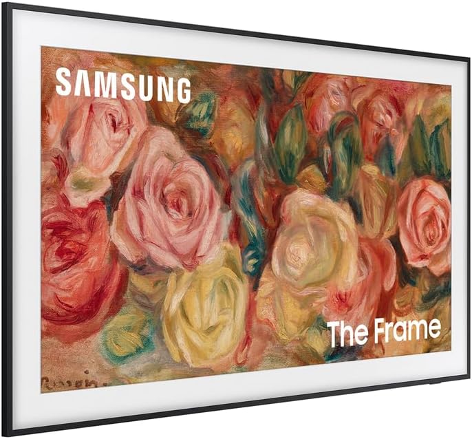 Samsung QN43LS03DA 43' The Frame QLED 4K Smart TV 2024 Bundle w/Movie Streaming + Slim Fit Wall Mount + Surge Adapter + Deco Gear HDMI Cable x2 & CPS Exclusive 26 Month Protection (BEACH-CPS-261000)
