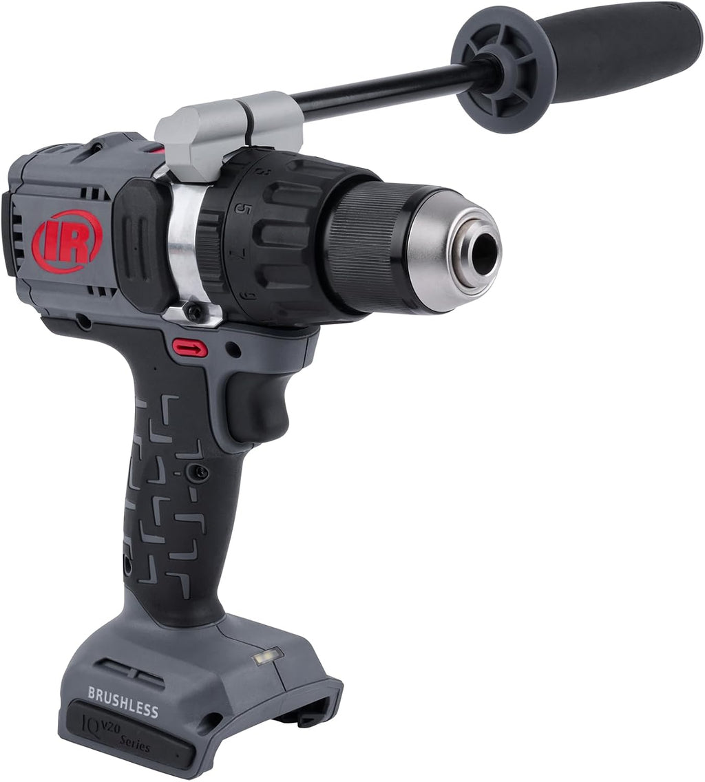 Ingersoll Rand D5241 1/2' 20V Cordless Hammer Drill Bare Tool, 1100 in-lb Torque, Keyless Chuck, Pistol Grip
