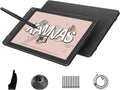 HUION Kamvas 13 (Gen 3) Drawing Tablet with Screen, 13.3-inch Full-Laminated Art Tablet with Anti-Sparkle Canvas Glass, 99% sRGB, PenTech 4.0, 16384 Pen Pressure, Dual Dials for Digital Art, Black