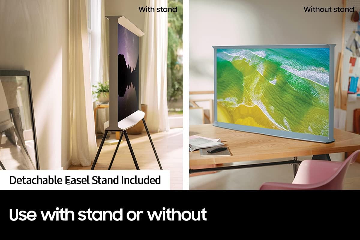 SAMSUNG 43-Inch Class The Sero LS05B Series - QLED 4K, Rotating screen, Matte Display, Premium Speakers Smart TV w/ Alexa Built-in (QN43LS05BAFXZA, Latest Model)