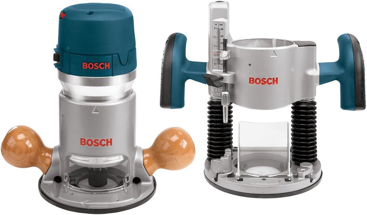 BOSCH 1617EVSPK Wood Router Tool Combo Kit with RA1171 Router Table
