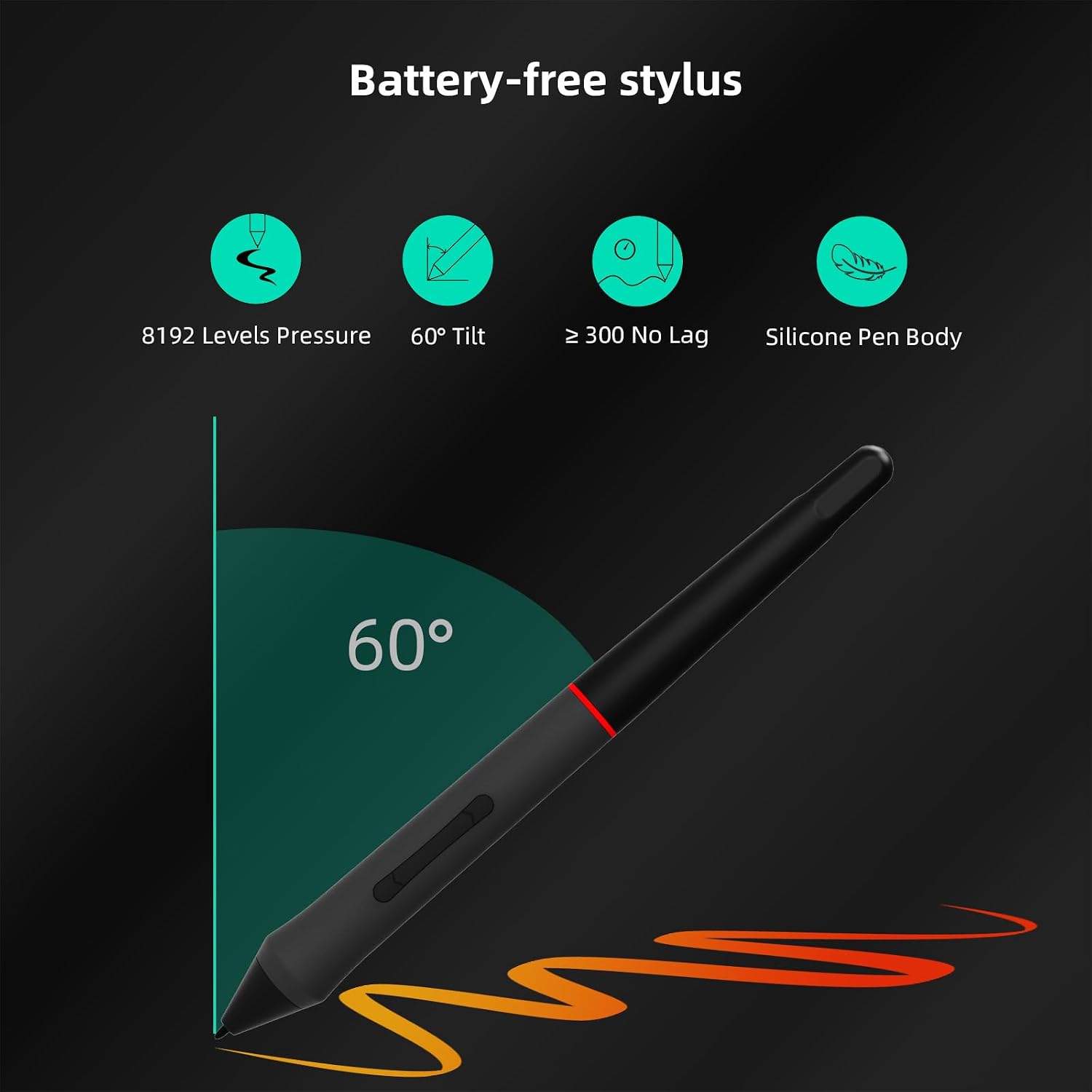 11.6 Inch Drawing Tablet with Screen, Full-Laminated Anti-Glare Graphics Drawing Monitor, 127% sRGB, 8192 Pressure Stylus Pen, Compatible with Windows/Mac Major Design Software