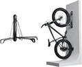 Steadyrack Bike Rack for Fat Bikes - The Original Wall Mounted Vertical Bike Storage - Fits Fat Tires - Space Saving Pivot Design - Heavy-Duty Steel Rack for Indoor Garage, Apartment or Home Use