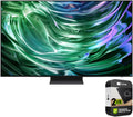 Samsung QN55S90DA 55 Inch OLED 4K Smart TV (2024) (Renewed) Bundle with 2 Year Enhanced Protection Pack