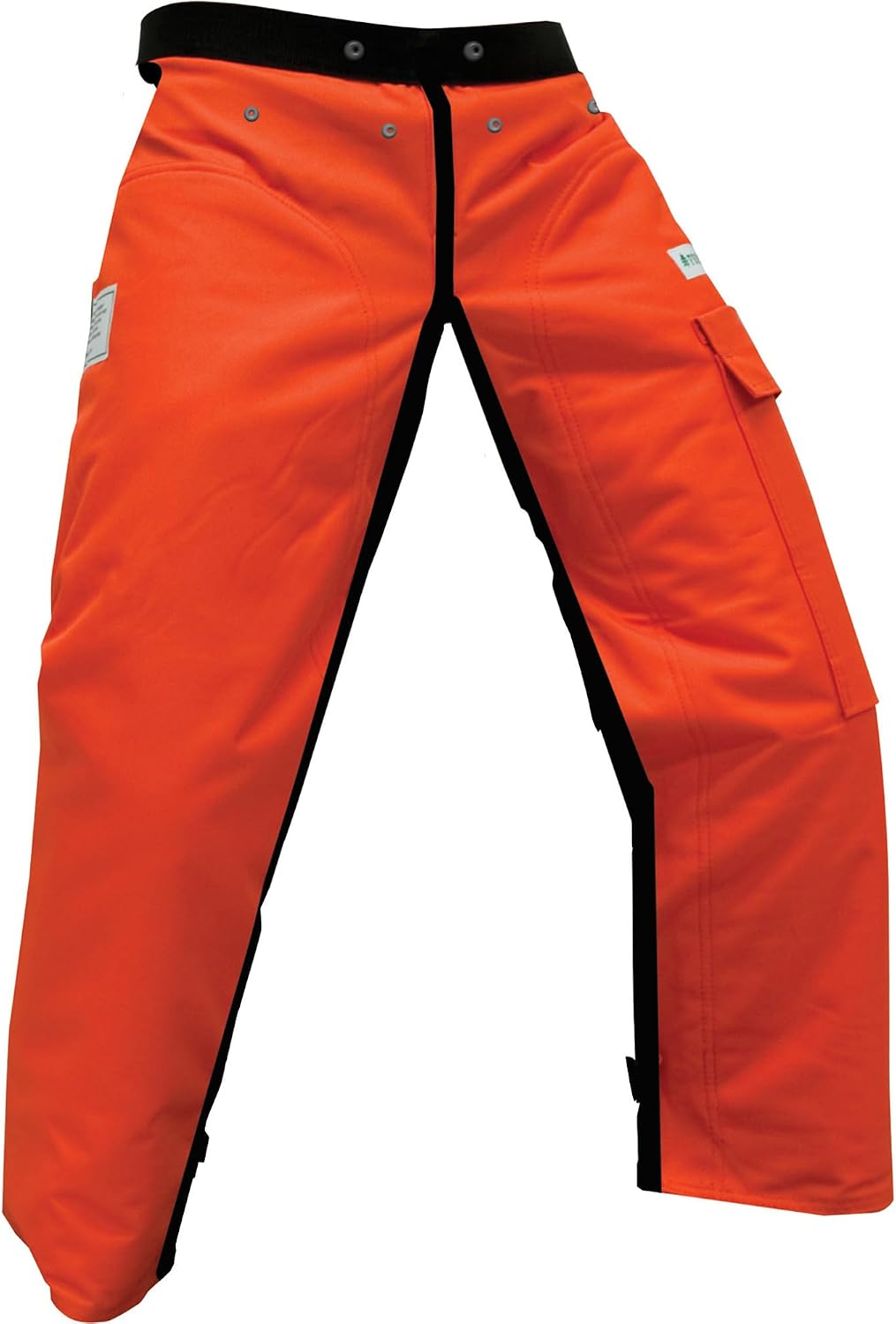 Forester Protective Clothing - OEM Forestry Cutter Combo Kit Apron Chaps Helmet Face Shield Ear Muffs Safety Glasses Arborist Equipment Chainsaw Pants Logging Tools Helmet Accessories Orange