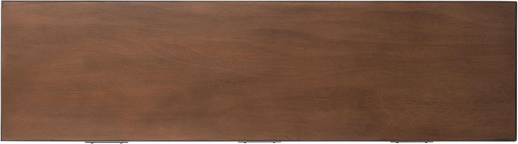SAFAVIEH Home Collection Peyton Brown 3-Drawer Lower Shelf Console Table CNS5705C