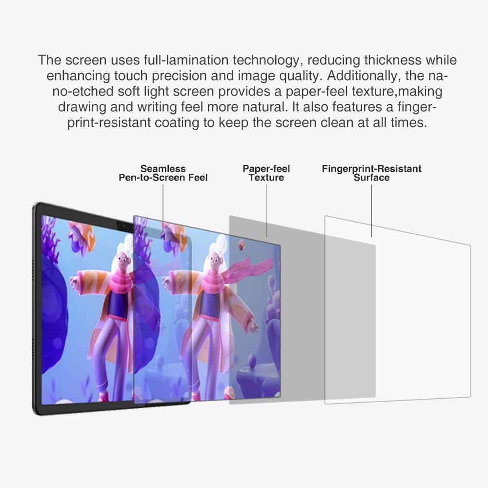 Viewedge Standalone Drawing Tablet No Computer Needed, Portable 11 Inch 90Hz Refresh Rate Anti-Glare Screen, Tilt-Alignment Pen Android 14 6GB RAM 128GB ROM 1TB Expand, 8000mAh Battery