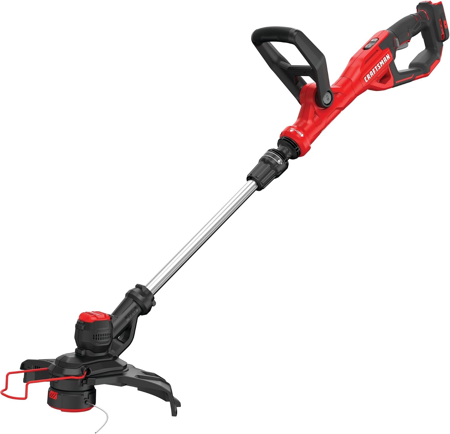 CRAFTSMAN V20 String Trimmer and Leaf Blower Combo Kit, Cordless (CMCK297M1)