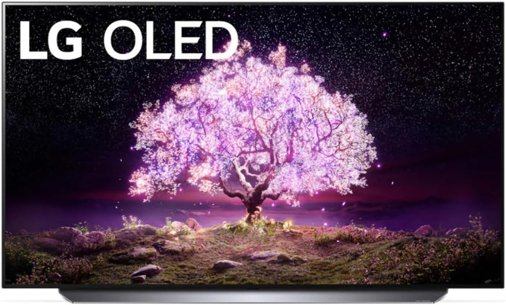 LG OLED C1 Series 48' Alexa Built-in 4k Smart TV (3840 x 2160), 120Hz Refresh Rate, AI-Powered 4K, Dolby Cinema, WiSA Ready, Gaming Mode (OLED48C1PUB, 2021)