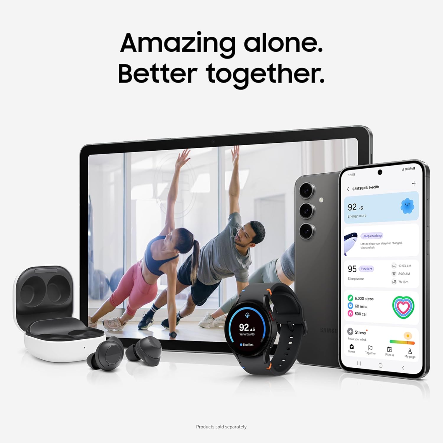 Samsung Galaxy Tab S10 FE 256GB WiFi Android Tablet, Large Display, Long Battery Life, Exynos 1580 Processor, IP68 Water-Resistant, 90 Hz Refresh, S Pen for Note-Taking, US Version, Blue