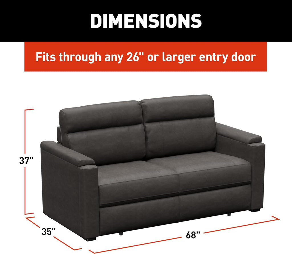 Thomas Payne Signature Heritage Series 68' McCoy RV Rest Easy Sleeper Sofa with Easy-to-Use Fold-Out Mechanism, 81' Bed Depth - 2024044353