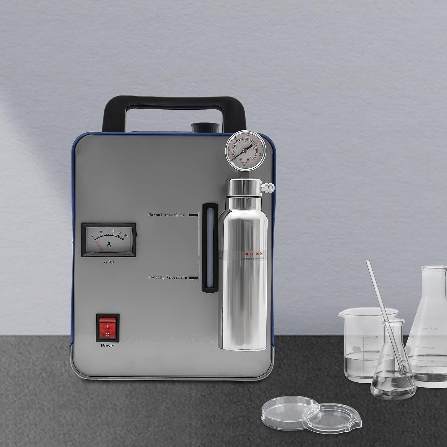 95L 400W Water Polisher Flame Polishing Machine, Oxygen Hydrogen HHO Gas Flame Generator Torch Acrylic Polisher, Economical Type Acrylic Welder Flame Polishing Machine