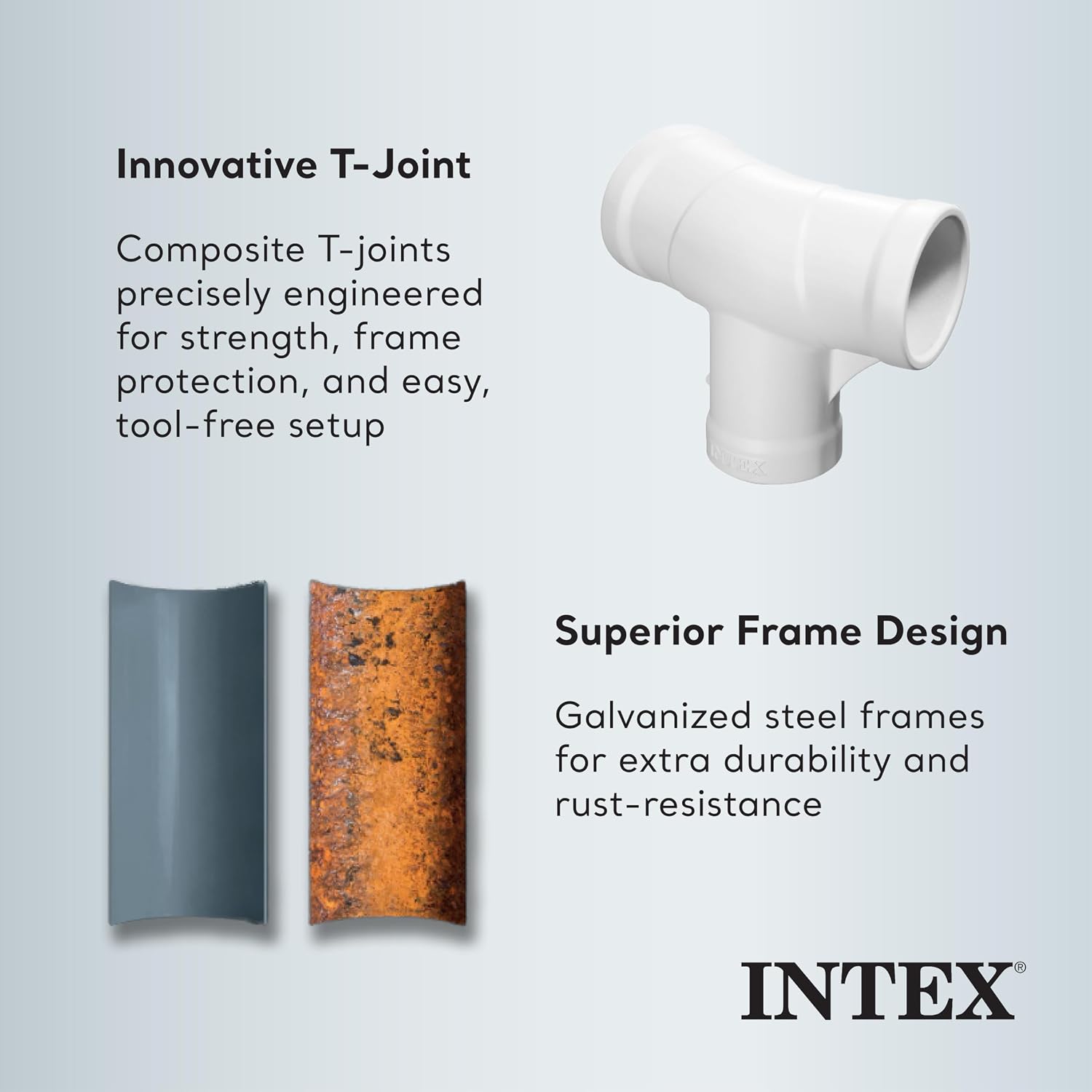 Intex 12 Foot x 30 Inch Prism Steel Frame Above Ground Pool with 3 Ply Liner and Type A and C Pool Filter Pump Cartridge Replacement