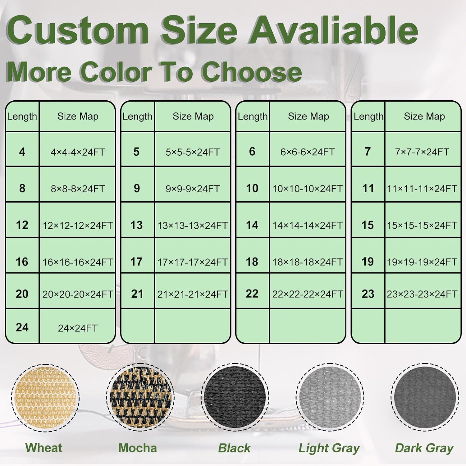 Artpuch Outdoor Pergola Shade Cover 14x20 FT Sun Shade Cloth with Grommets Light Grey Commercial Grade Patio Privacy Screen Shade Canopy (Customized Available) GN09