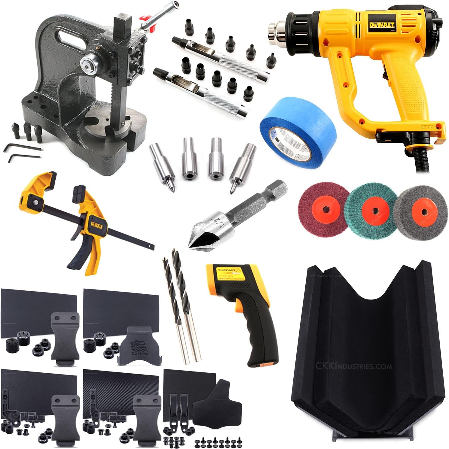 Kydex Holster Making Thermoform Tools - Combo Kits
