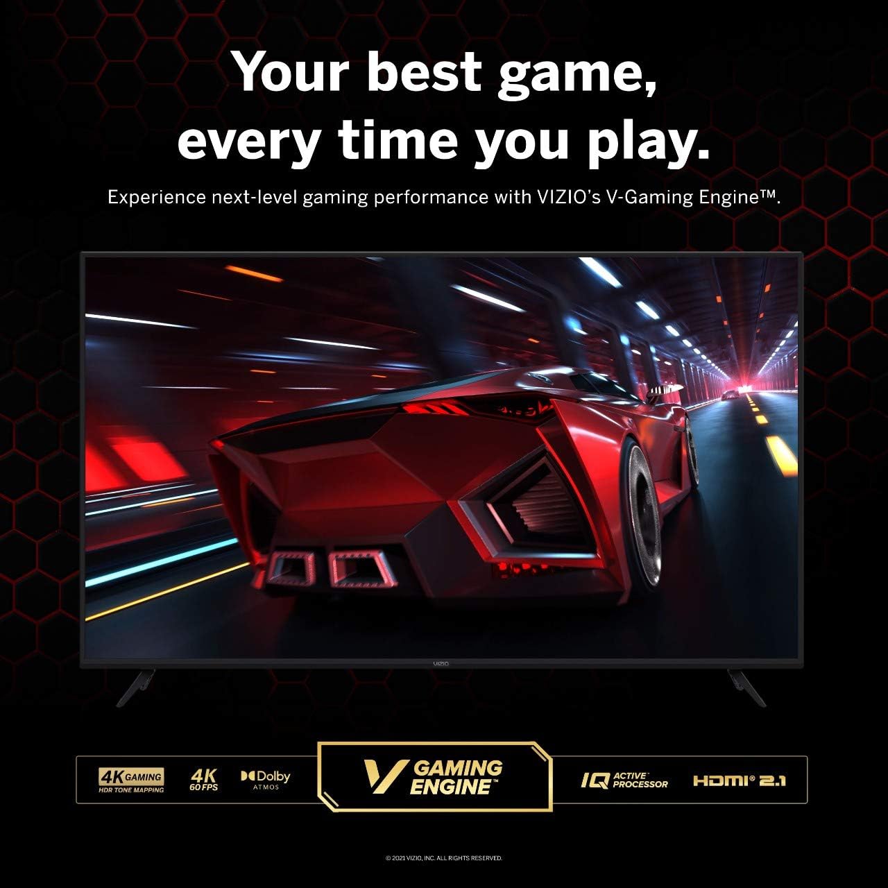 VIZIO 43 Inch 4K Smart TV, V-Series UHD HDR Television with Apple AirPlay and Chromecast Built-in