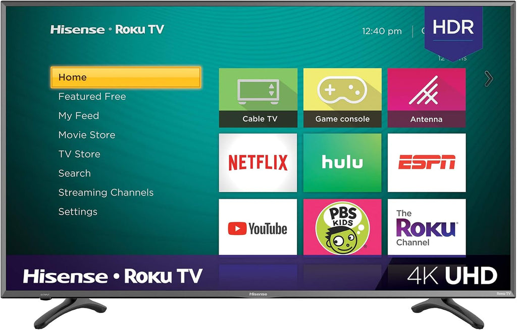 Hisense 43R7E 43-inch 4K Ultra HD Roku Smart LED TV HDR (2019)