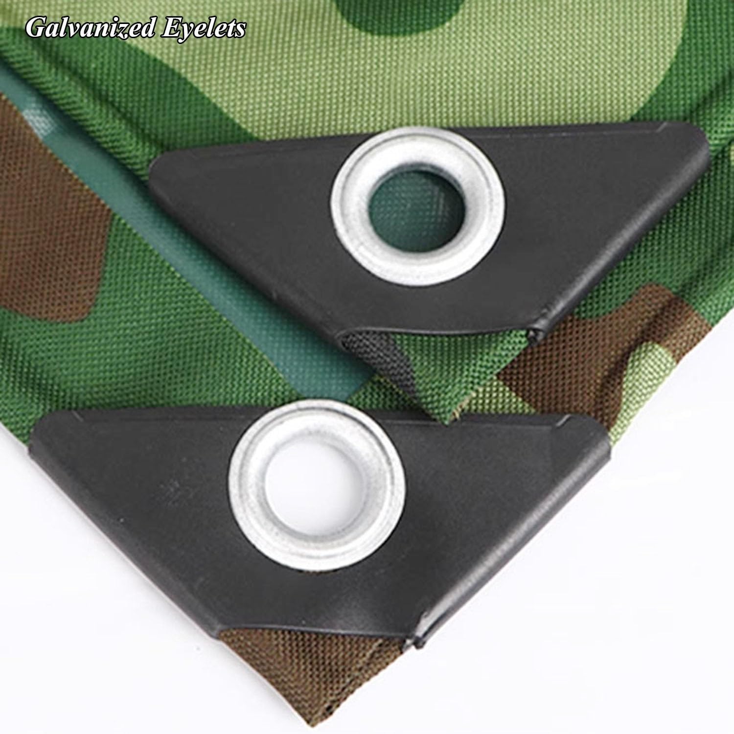 Home Tarp Cover Green Tarp Waterproof 4.5x6.6ft-39x39ft Poly Tarps with Grommets for Boat Pool Roof Outdoor Enclosure Porch Gazebo(24.3x33ft)