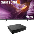 Samsung QN55S85FAFXZA 55 Inch OLED HDR 4K Smart TV with an AudioQuest PQ505NA PowerQuest 505 12 Outlet Surge Protector (2025)