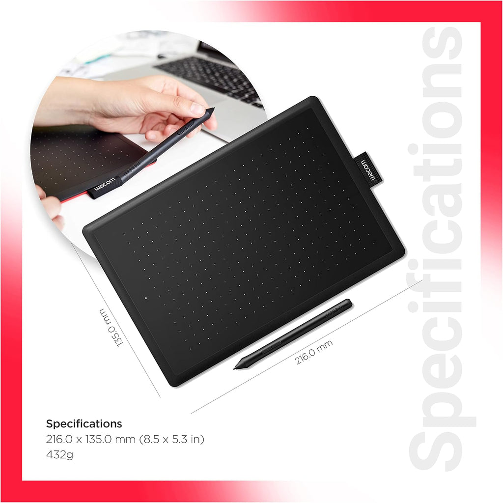 Wacom Graphire Pen Tablet One By Wacom Pen Input Exclusive Model Medium CTL – 672/K0 – C