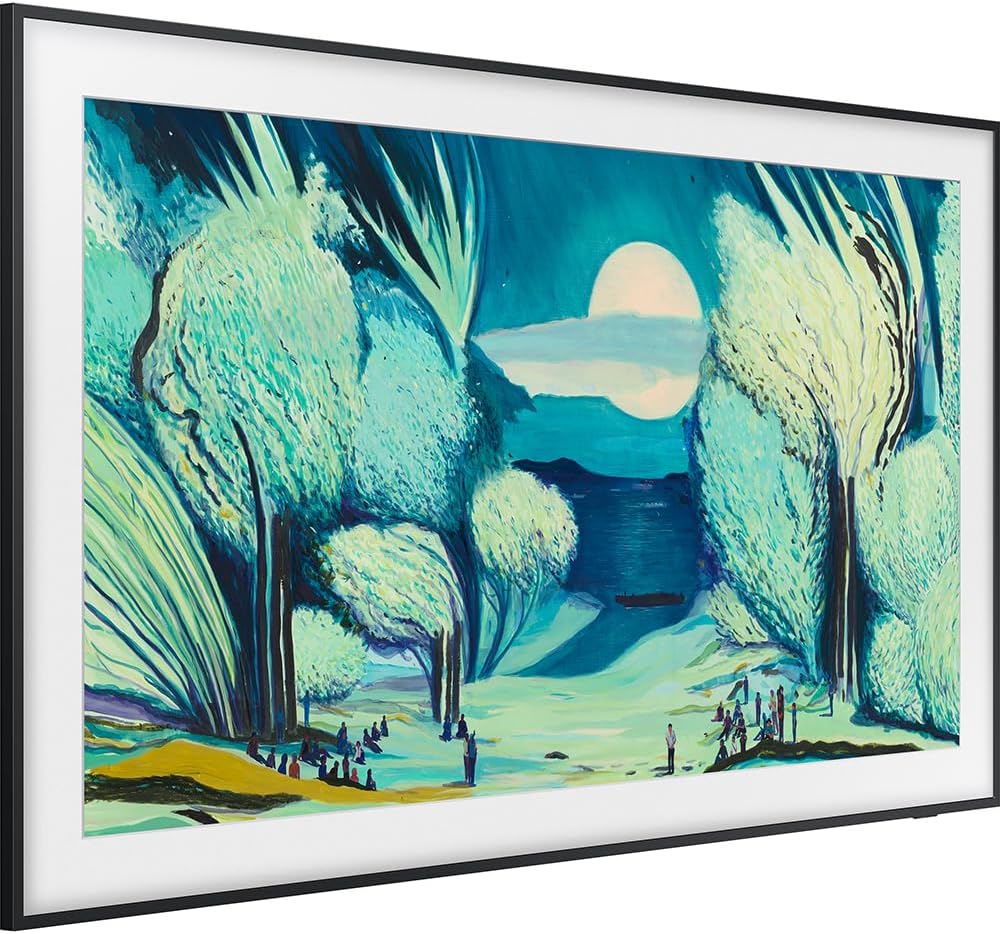 Samsung QN55LS03FAFXZA 55 inch The Frame LS03FA QLED 4K Art Mode Vision AI Smart TV 2025 (Renewed) Bundle with 6FT HDMI 2.0 Cable and CPS Exclusive 26 Month Protection Pack (BEACH-CPS-26M1500)