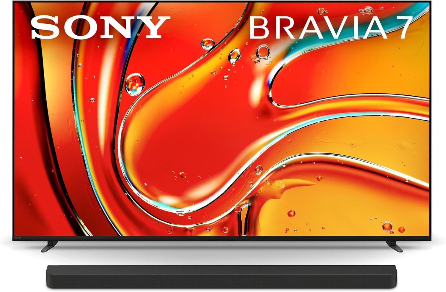 Sony 55 Inch Mini LED QLED 4K Ultra HD TV BRAVIA 7 Smart Google TV with Dolby Vision HDR and Exclusive Features for PlayStation®5 (K-55XR70), 2024 Model BRAVIA Theater Bar 9 Sound Bar