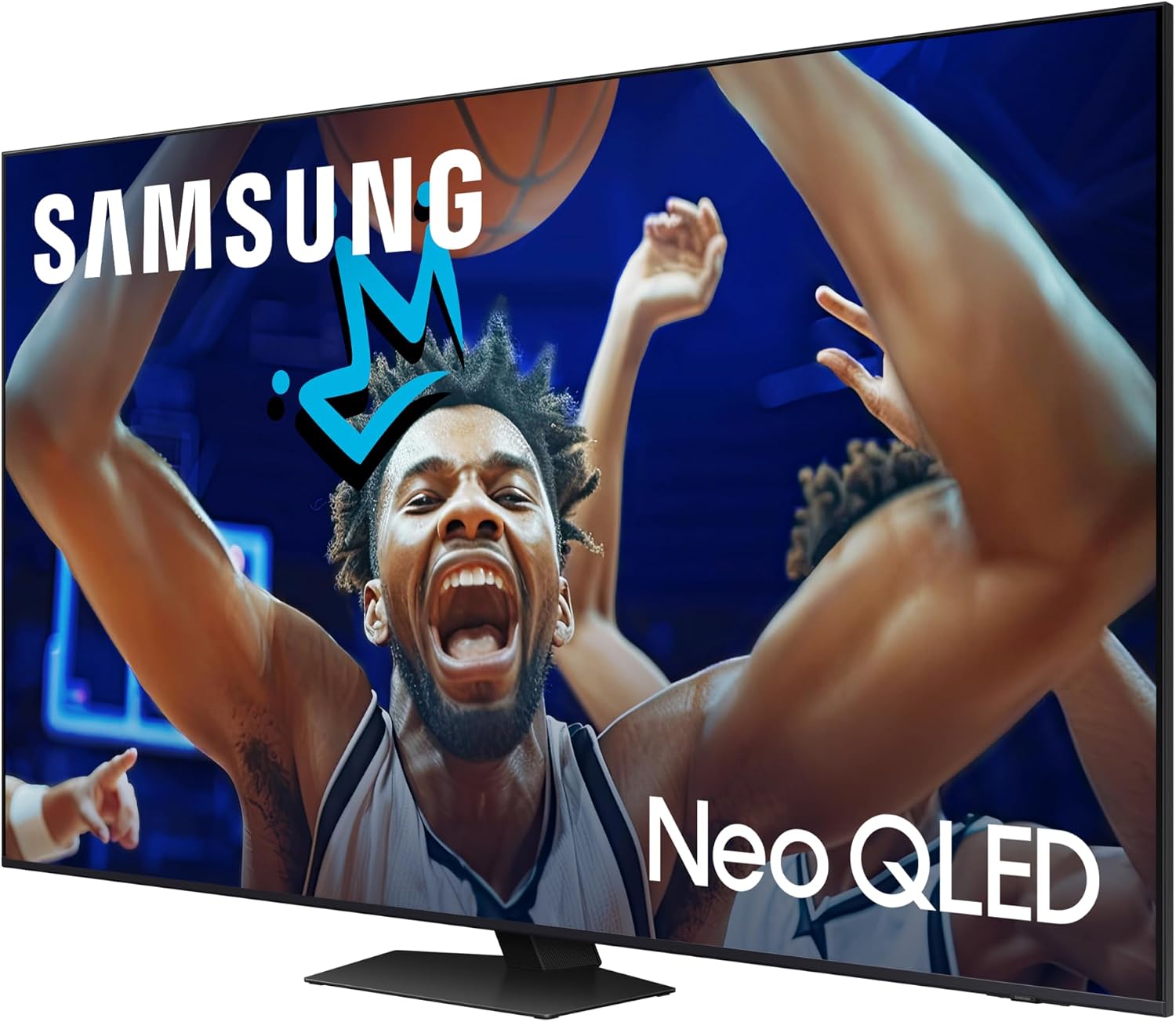 Samsung QN75QN85DBFXZA 75 Inch Neo QLED 4K Smart TV with Dolby Atmos with a Walts TV Large/Extra Large Full Motion Mount for 43'-90' Compatible TV's and Walts HDTV Screen Cleaner Kit (2024)