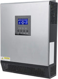 Solar Inverter 3KVA 2400W Pure Sine Inverter with 50A Solar Controller for Home, Off-Grid and Remote Areas, Support Utility/Generator/Solar