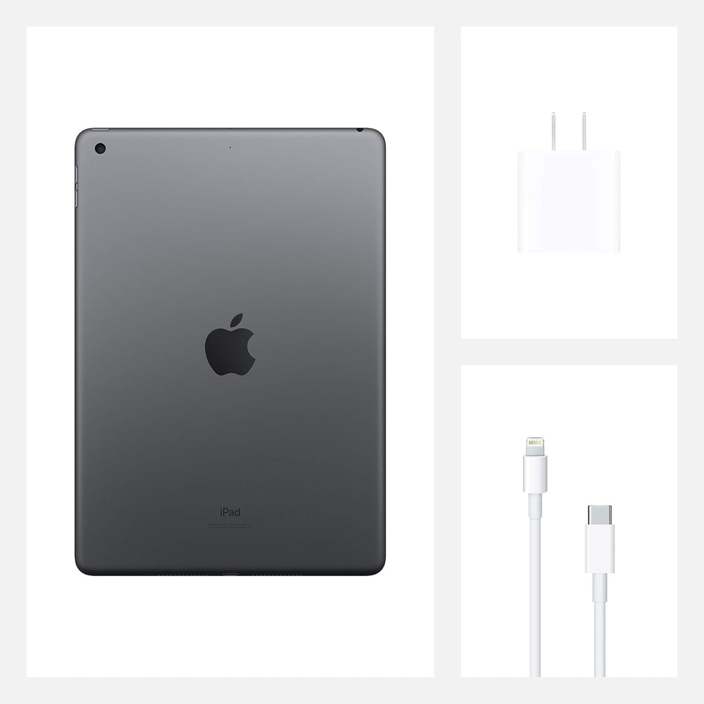 Apple iPad (10.2-inch, Wi-Fi, 128GB, 8th Generation)- Space Gray (Renewed)