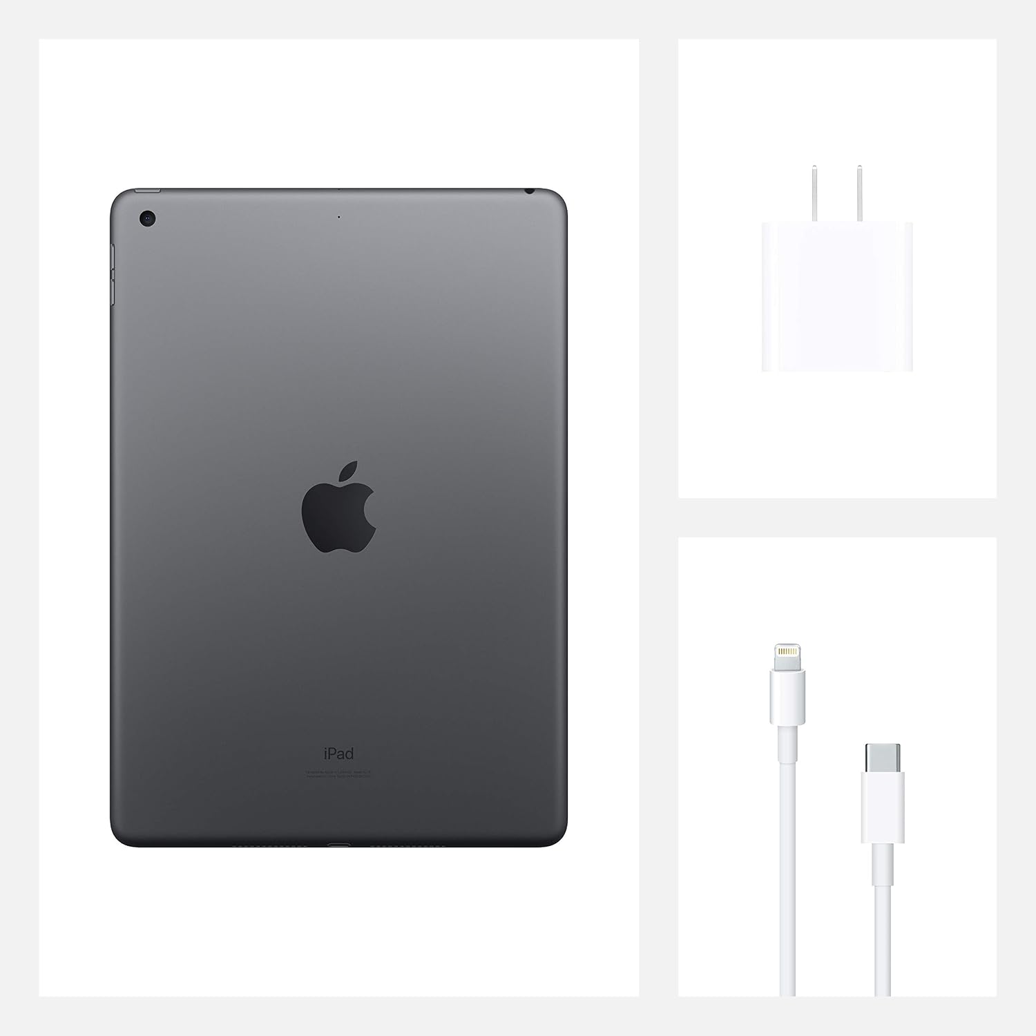 Apple iPad (10.2-inch, Wi-Fi, 128GB, 8th Generation)- Space Gray (Renewed)