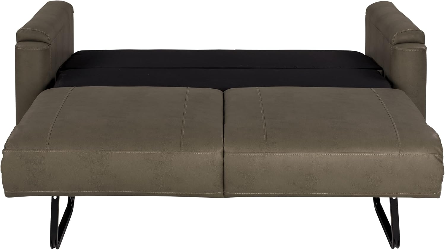 Thomas Payne 68' Grummond RV Tri-Fold Sofa with PolyHyde Fabric, Couch-to-Bed Conversion, Removeable Back, Easy Installation for Travel Trailers, 5th Wheels and Motorhomes - 2020128147