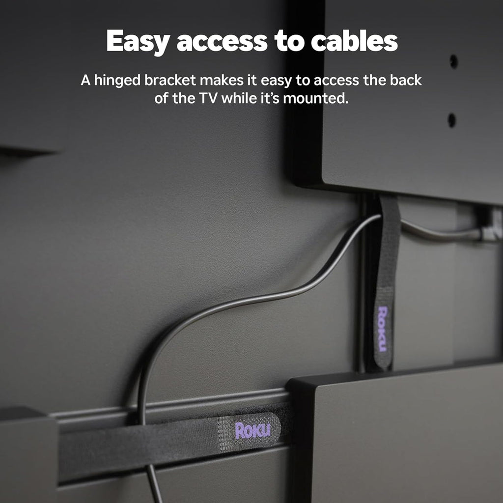 Roku Smart TV - 55-Inch Pro Series QLED RokuTV & TV Wall Mount Bundle