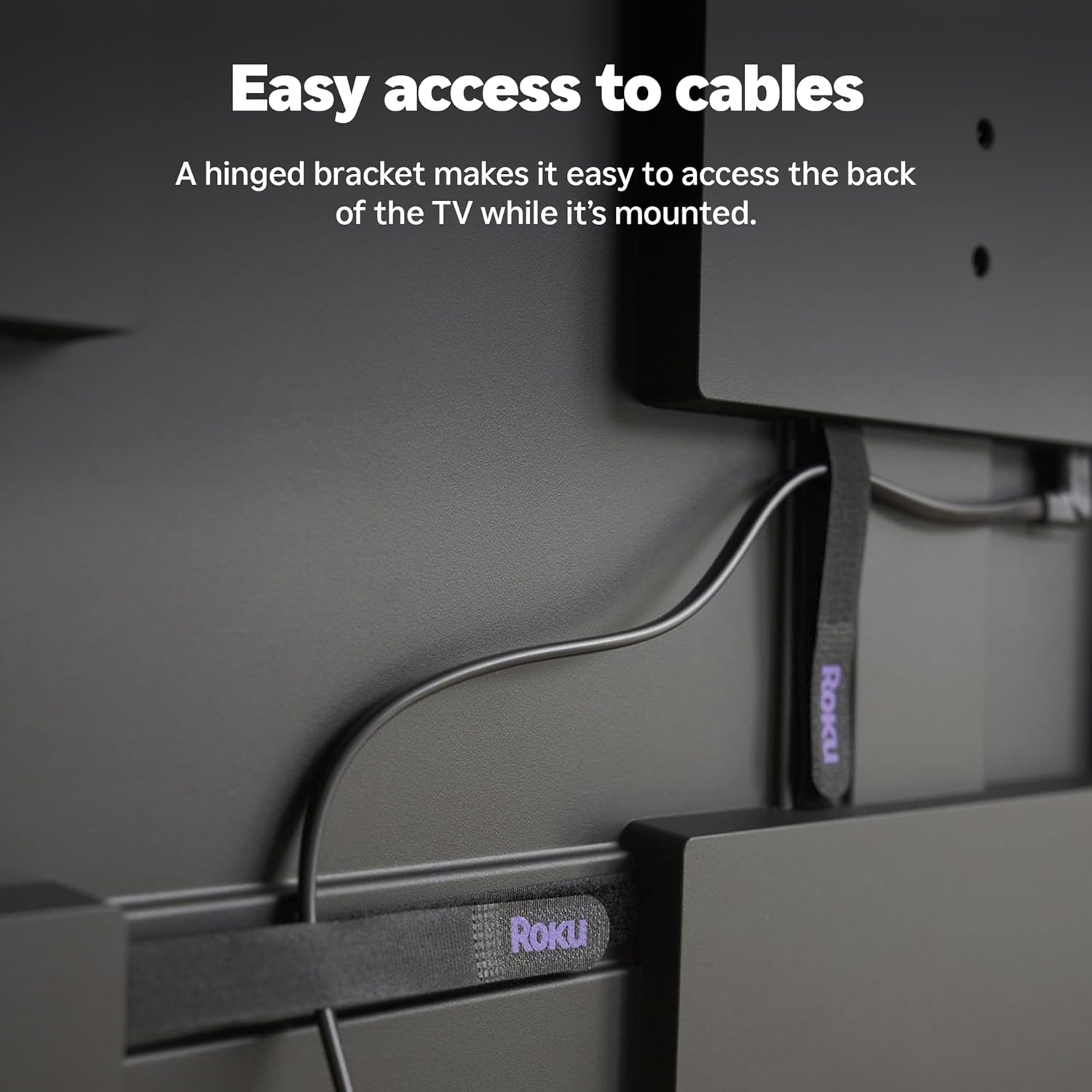 Roku Smart TV - 55-Inch Pro Series QLED RokuTV & TV Wall Mount Bundle