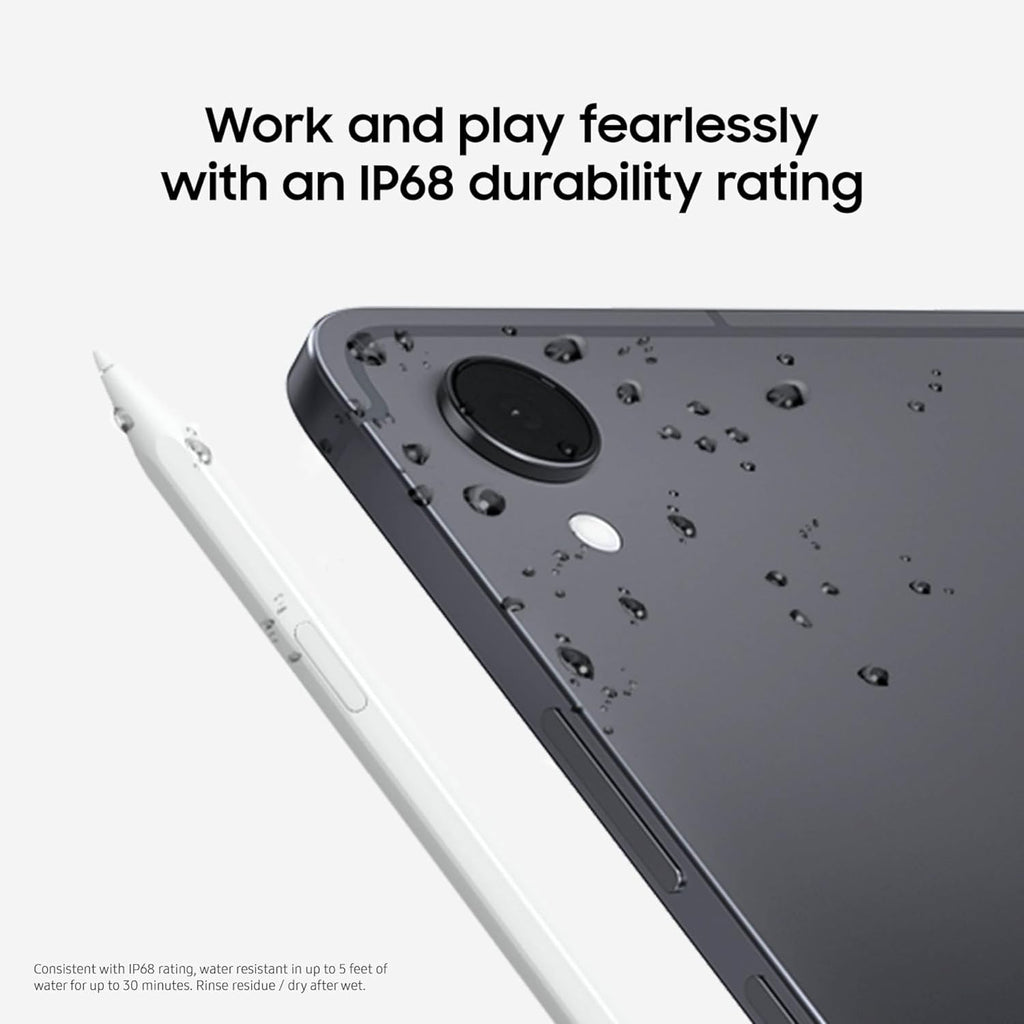 Samsung Galaxy Tab S11 256GB WiFi Android Tablet, Dynamic AMOLED 2X Display, 3nm MediaTek Processor, Galaxy AI, IP68, High Performance, Premium 11' AMOLED Screen, Slim, Portable Design, Silver