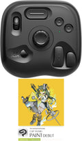 TourBox Lite Bluetooth - Drawing Bundle with Device & Clip Studio Paint Debut (Activation Card), Artist Go-to Compact Macro Keypad Editing Keyboard with Custom Software - CSP Starter Wireless Kit