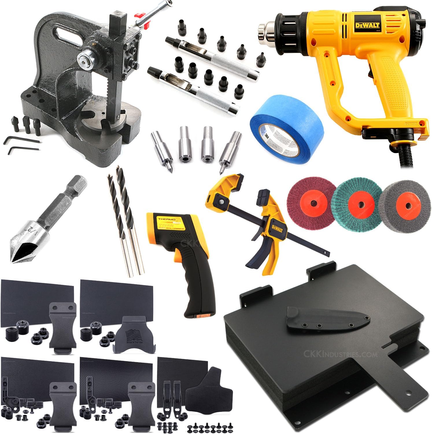 Kydex Holster Making Thermoform Tools - Combo Kits