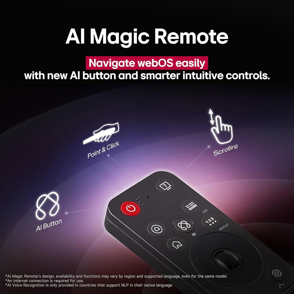 LG 83-Inch Class OLED evo AI 4K G5 Series Smart TV w/Dolby Atmos, Dolby Vision, HDR10, AI Super Upscaling 4K, Filmmaker Mode, Wow Orchestra, Alexa Built-in (OLED83G5WUA, 2025)