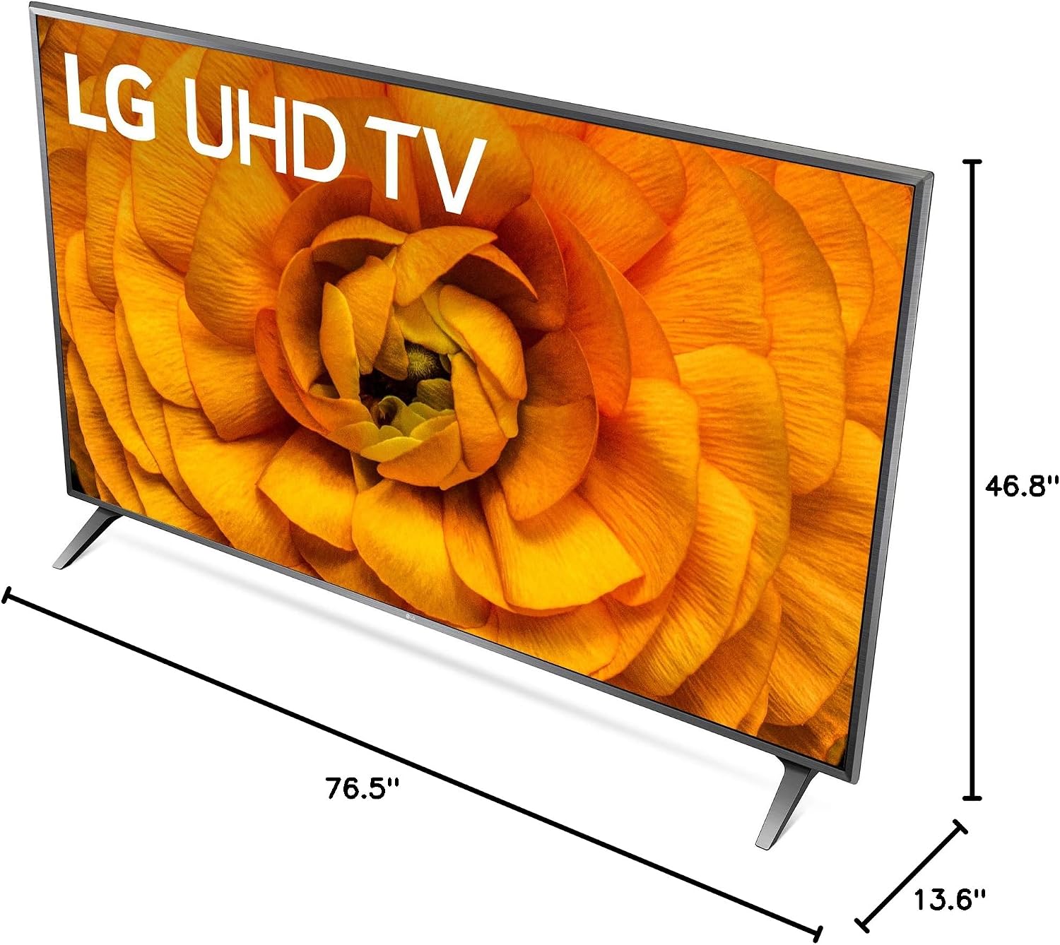 LG 85 Series 86' Alexa Built-in, Smart 4K UHD TV, Native 120Hz Refresh Rate, Dolby Cinema, Director Settings, Gaming Mode, with Magic Remote (86UN8570PUC, 2020)